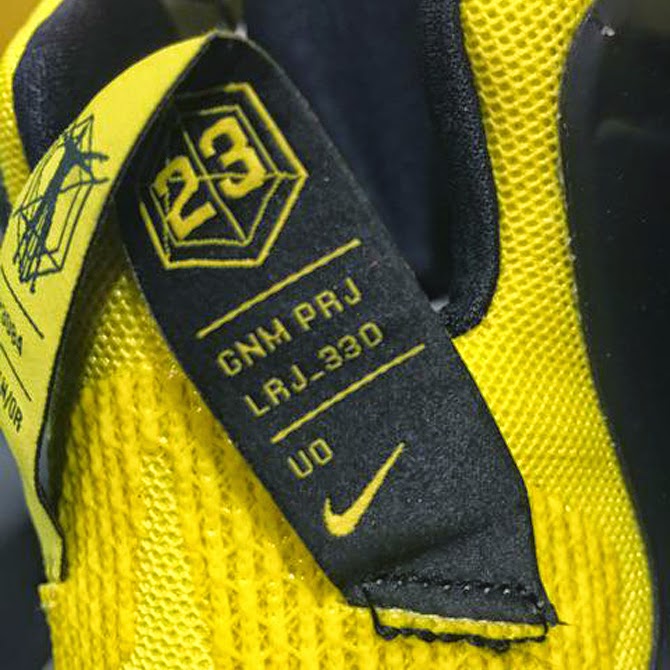 Oregon Ducks8217 LeBron 12 White Home amp Alternate Yellow PEs